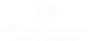 lasting impression logo in white