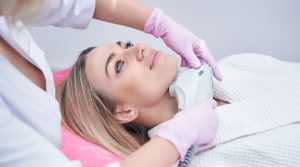 woman getting a profound treatment service